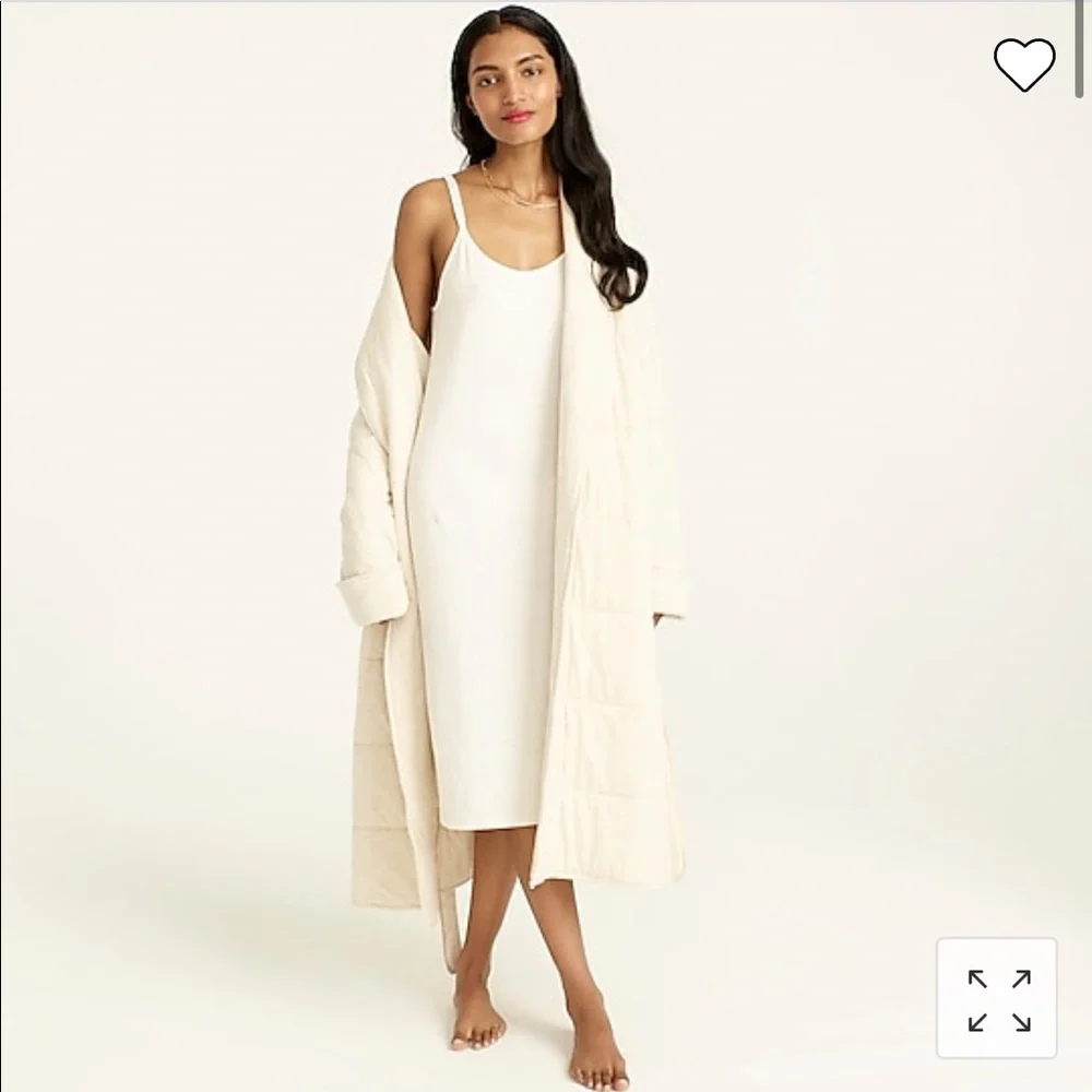 Skin X J.Crew quilted robe - Picture 4 of 8